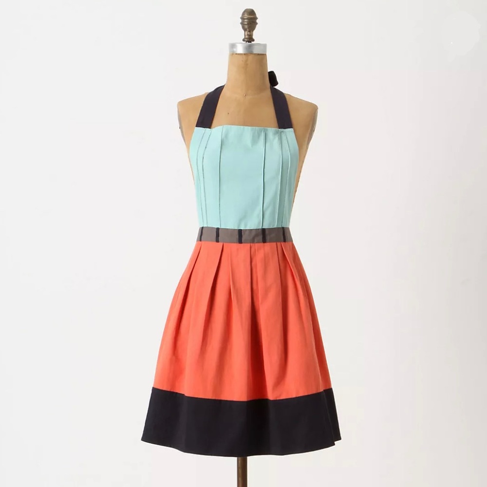 NWT Anthropologie Cuisine Couture Apron with Pockets - Anthro Home Kitchen